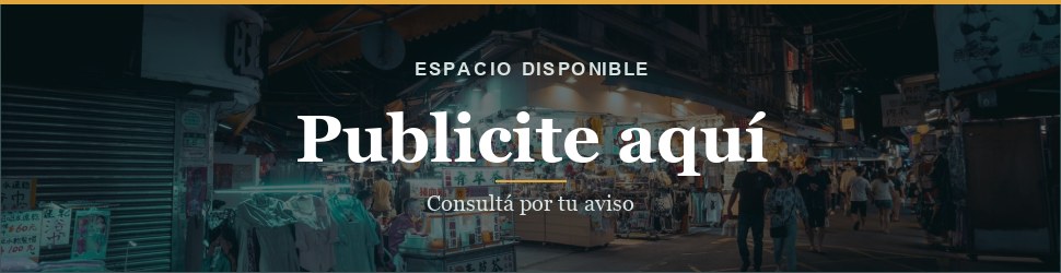 Espacio publicitario disponible